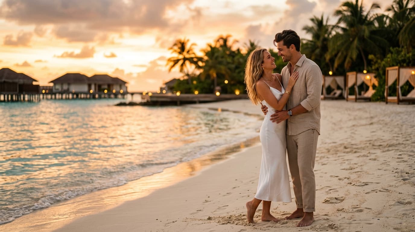 Luxury Romantic Couple Background